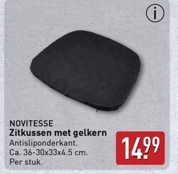 NOVITESSE Zitkussen met gelkern