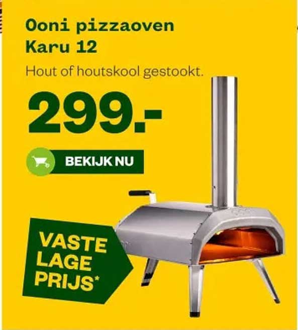 Ooni pizzaoven Karu 12