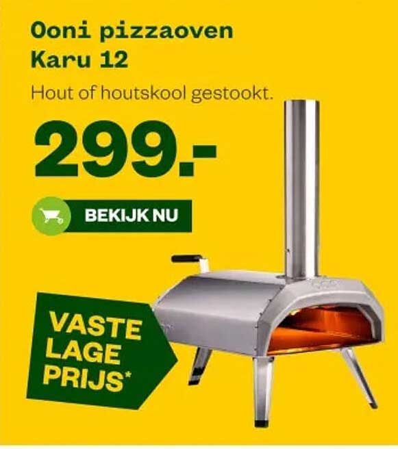 Ooni pizzaoven Karu 12