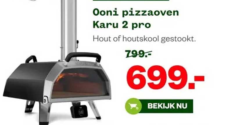 Ooni pizzaoven Karu 2 pro