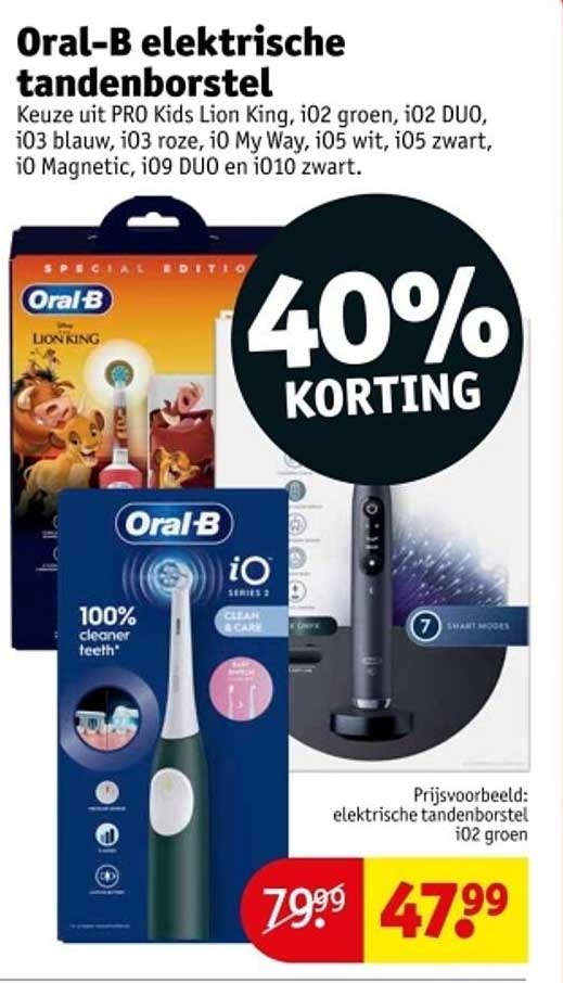 Oral-B elektrische tandenborstel