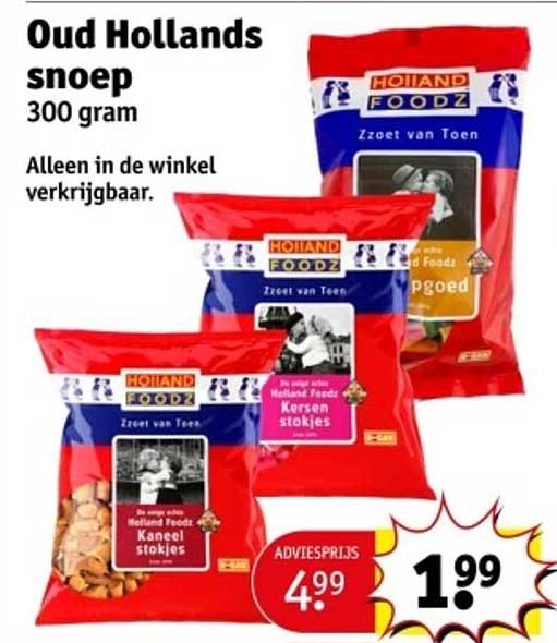 Oud Hollands snoep 300 gram