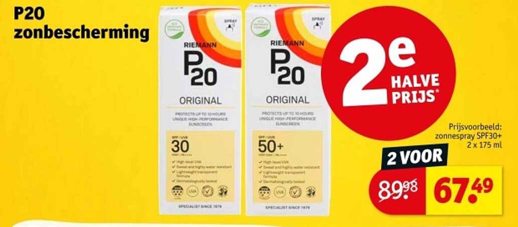 P20 zonbescherming
