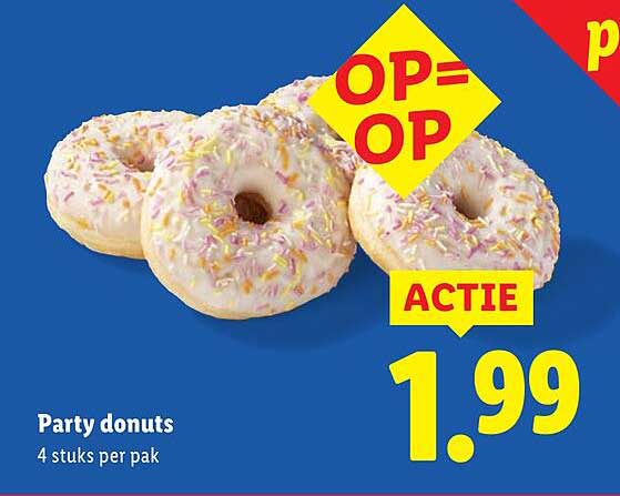 Party donuts