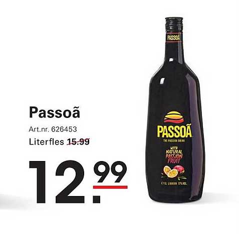 Passoã Literfles