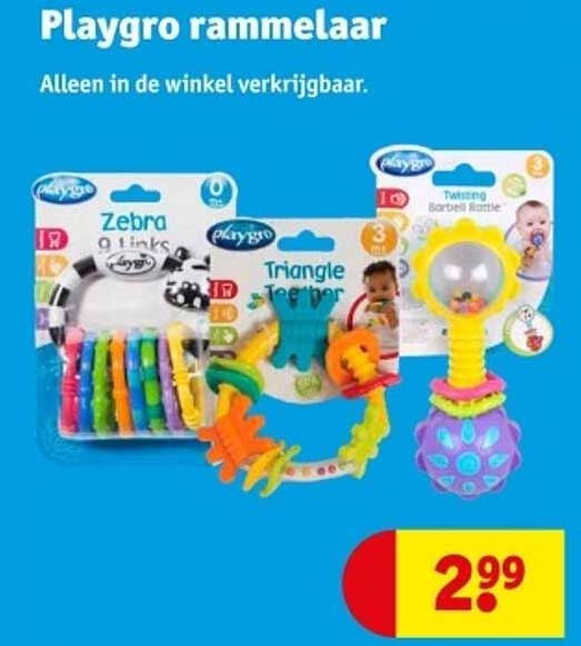 Playgro rammelaar