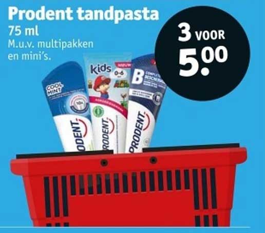 Prodent tandpasta 75 ml