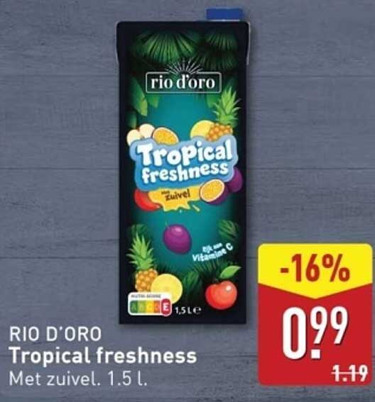 RIO D'ORO Tropical freshness