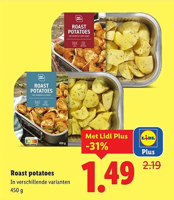 Roast potatoes