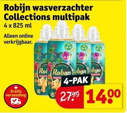 Robijn wasverzachter Collections multipak 4 x 825 ml