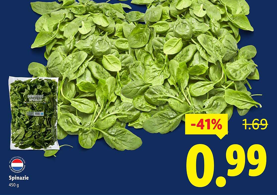 Spinazie 450 g