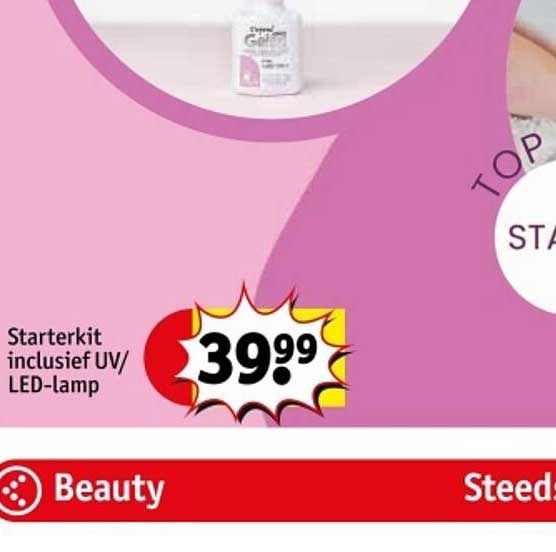 Starterkit inclusief UV/LED-lamp