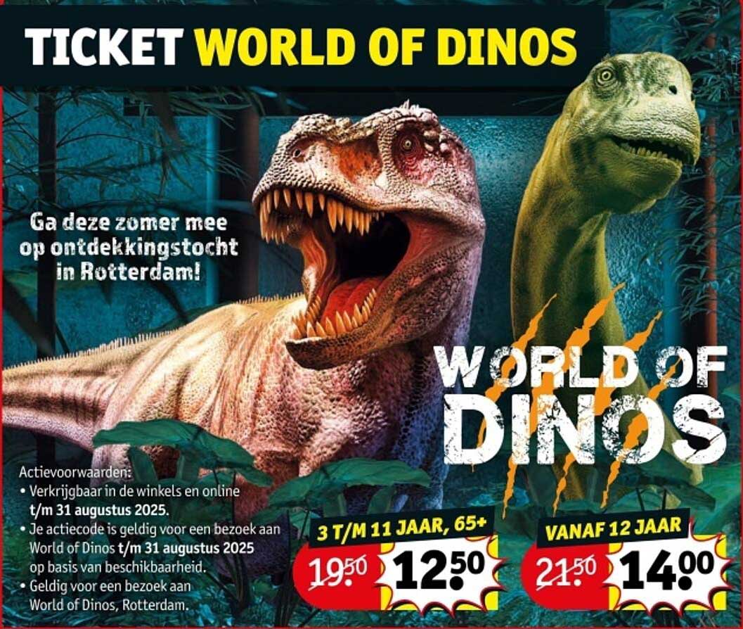 TICKET WORLD OF DINOS