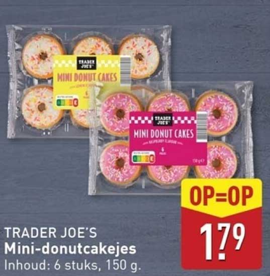 TRADER JOE'S Mini-donutcakejes