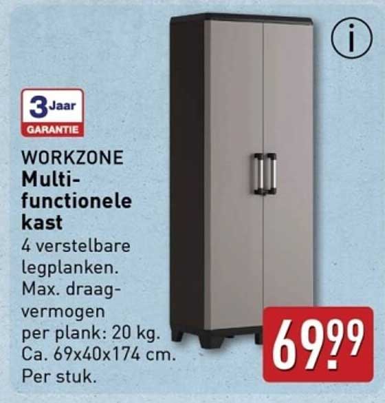 WORKZONE Multi-functionele kast