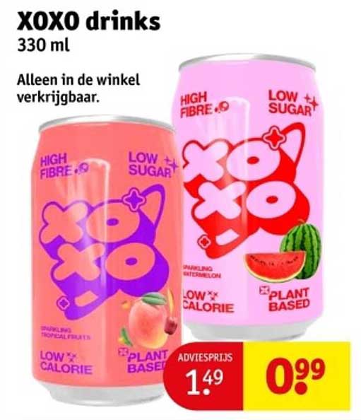 XOXO drinks 330 ml