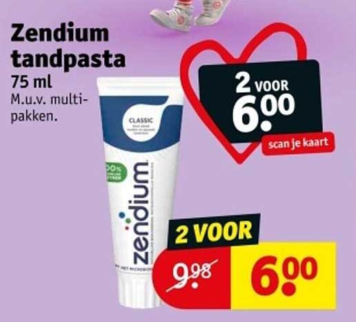 Zendium tandpasta 75 ml