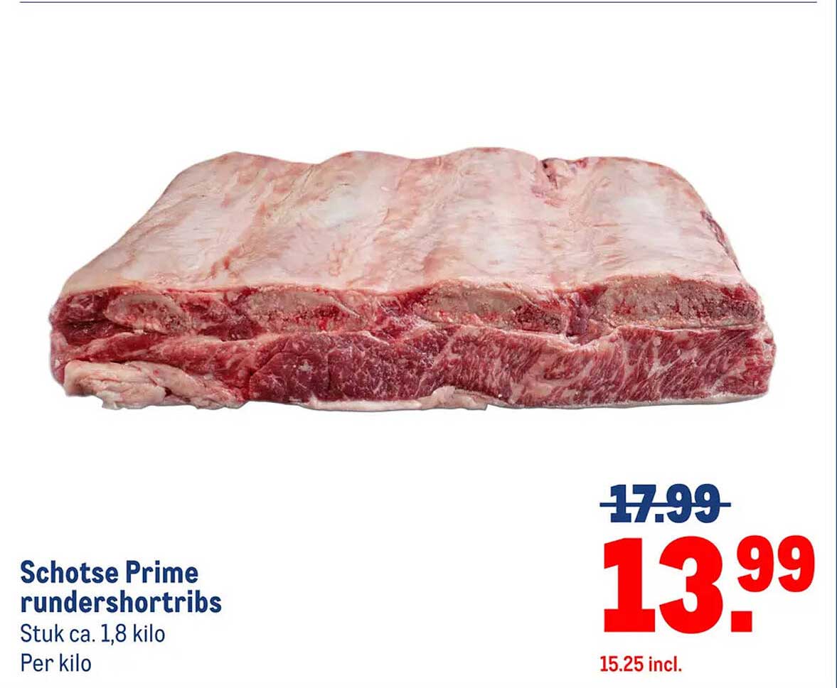 Schotse Prime rundershortribs