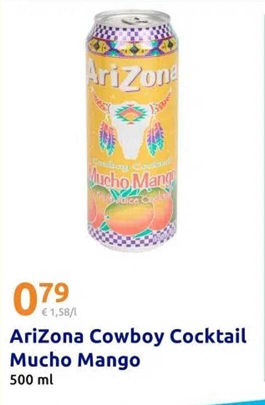 AriZona Cowboy Cocktail Mucho Mango