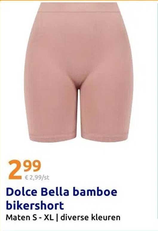 Dolce Bella bamboe bikershort