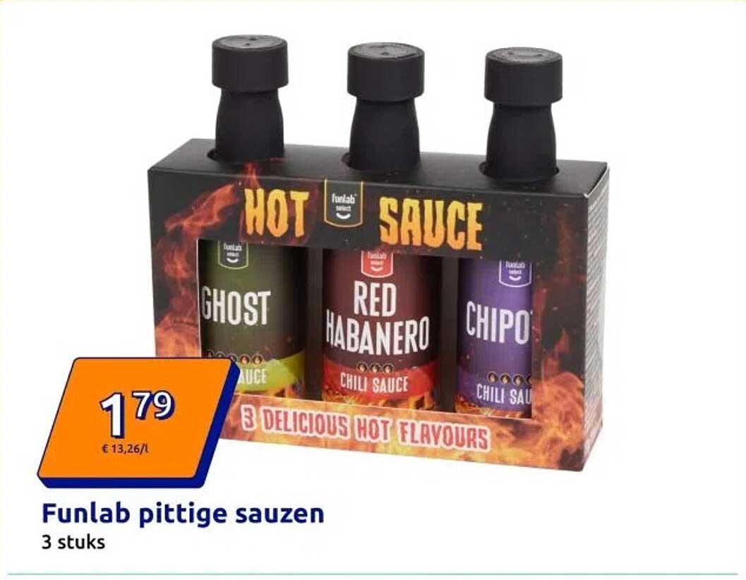Funlab pittige sauzen
