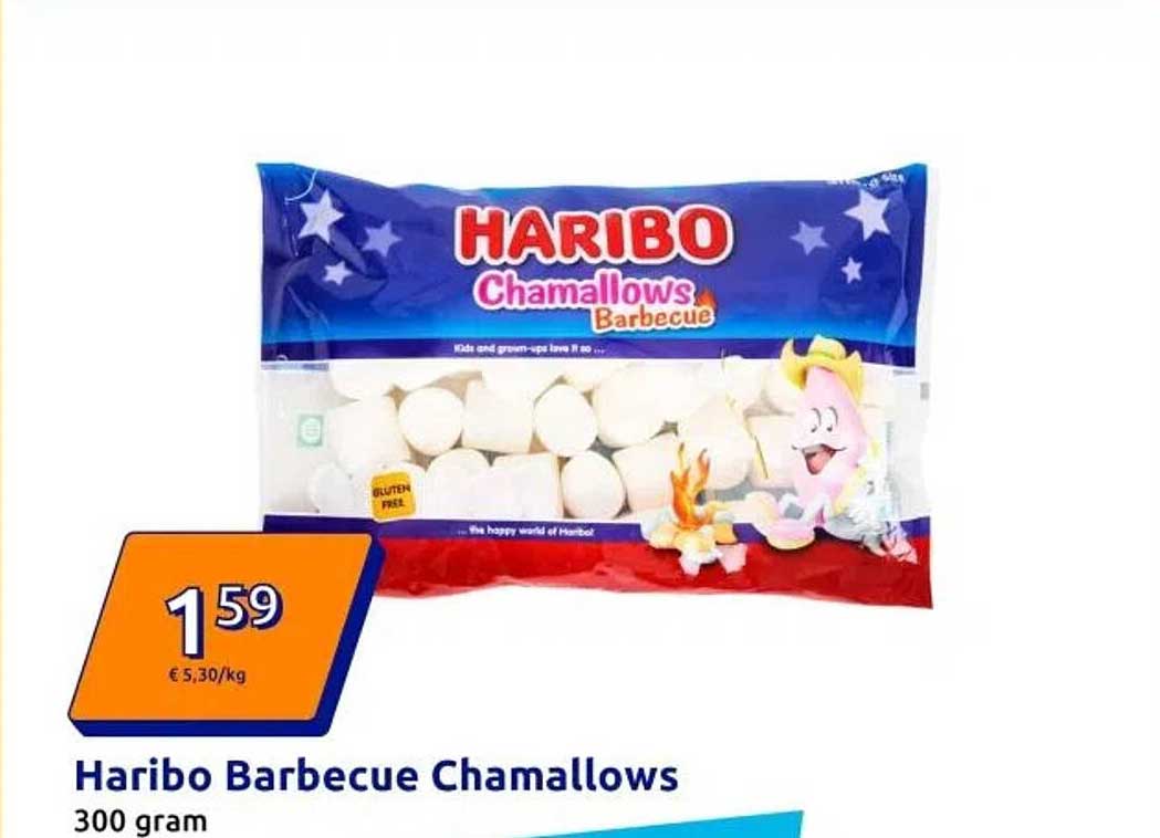 Haribo Barbecue Chamallows 300 gram