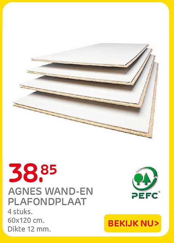 AGNES WAND-EN PLAFONDPLAAT