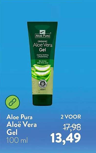 Aloe Pura Aloë Vera Gel 100 ml 2 VOOR