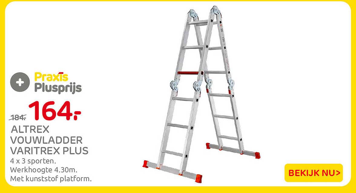 ALTREX VOUWLADDER VARITREX PLUS