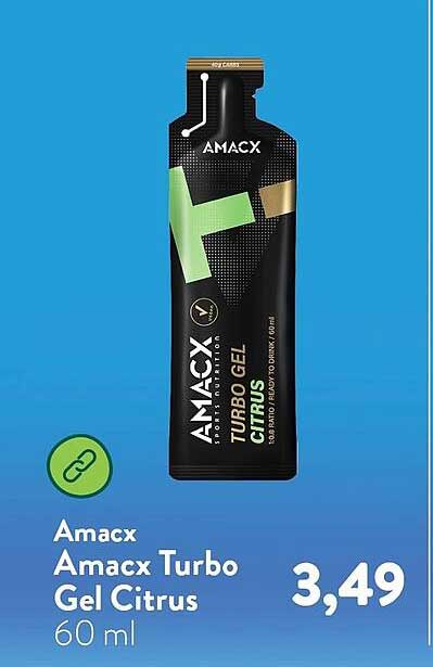 Amax Turbo Gel Citrus 60 ml