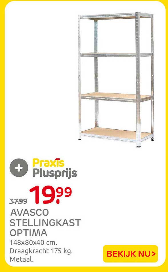 AVASCO STELLINGKAST OPTIMA