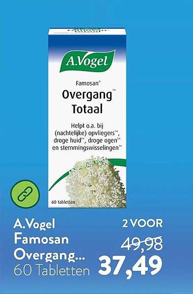 A.Vogel Famosan Overgang... 60 Tabletten 2 VOOR