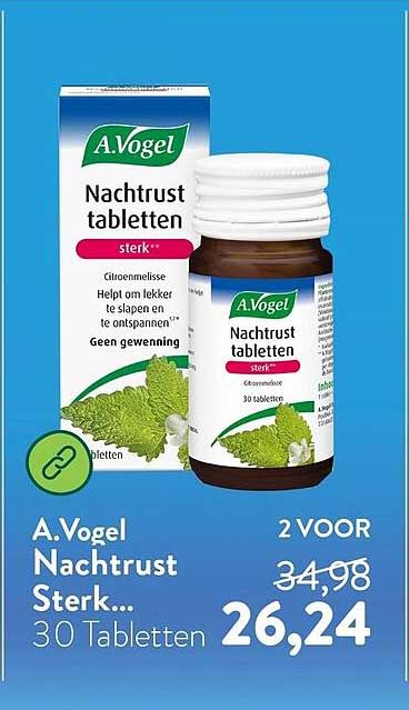 A.Vogel Nachtrust Sterk... 30 Tabletten