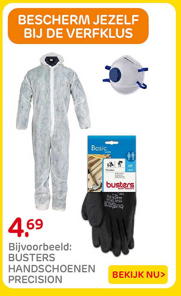 BESCHERM JEZELF BIJ DE VERFKLUS
