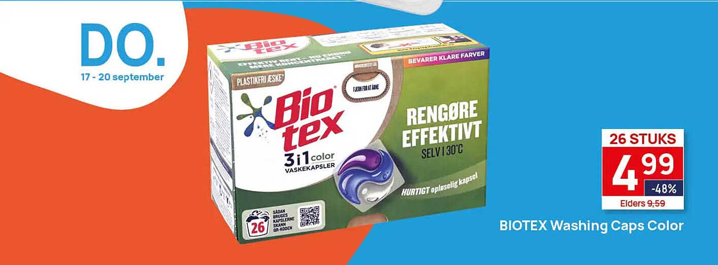 BIOTEX Washing Caps Color
