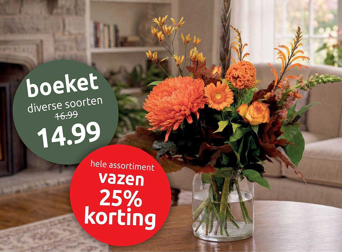 boeket diverse soorten