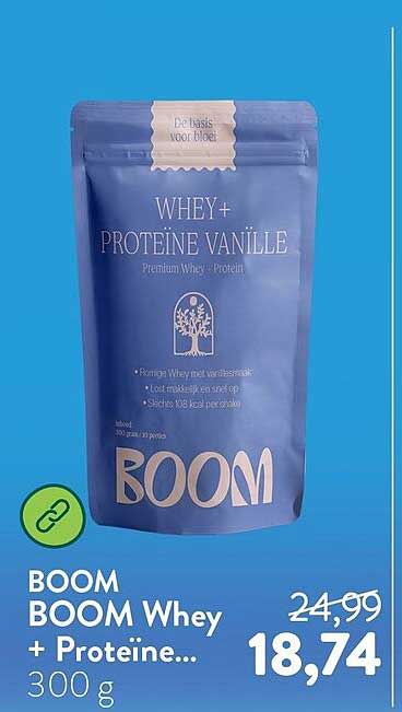 BOOM BOOM Whey + Proteïne... 300 g