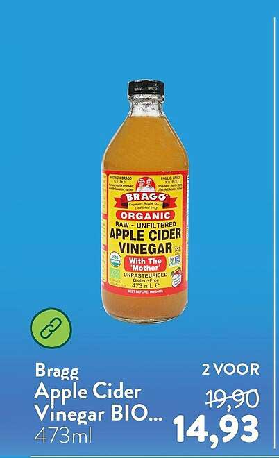 Bragg Apple Cider Vinegar BIO... 473ml 2 VOOR
