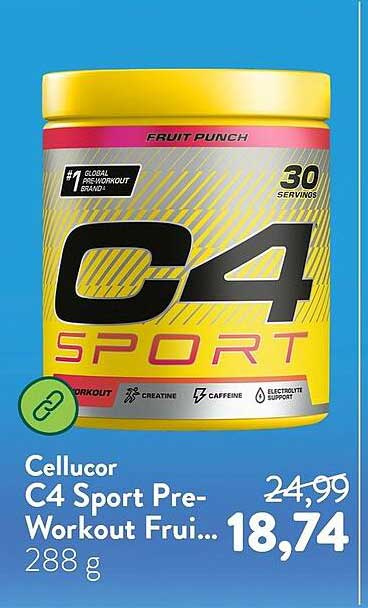 Cellucor C4 Sport Pre-Workout Frui...