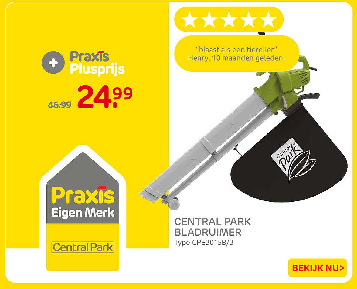 CENTRAL PARK BLADRUIMER