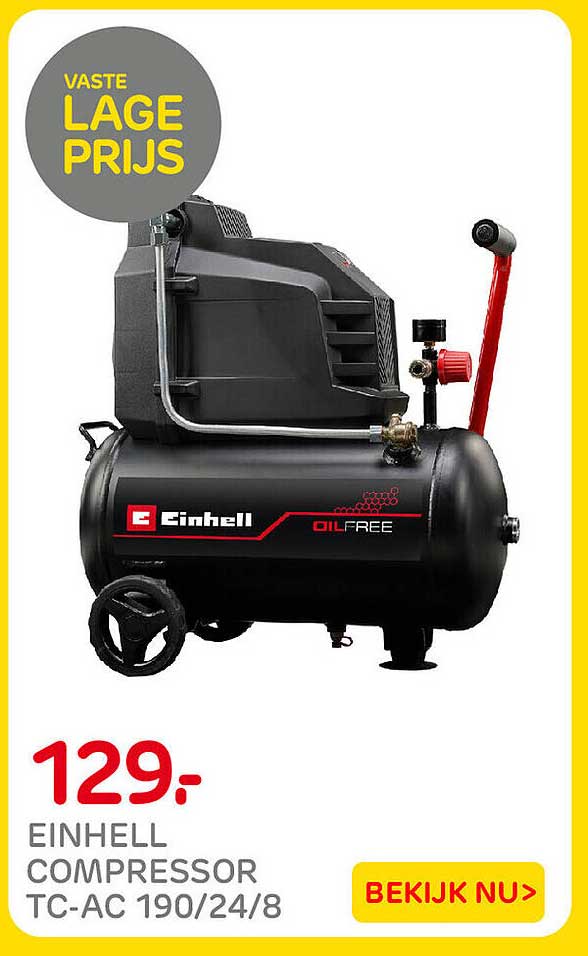 EINHELL COMPRESSOR TC-AC 190/24/8