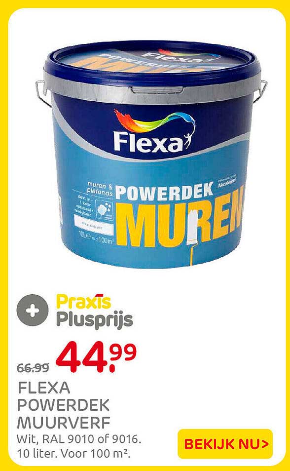 Flexa Powerdek muurverf