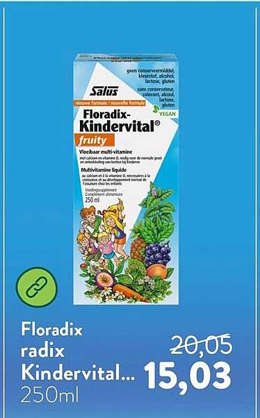 Floradix-radix Kindervital... 250ml