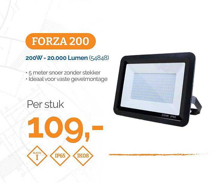 FORZA 200 200W - 20.000 Lumen (54848)