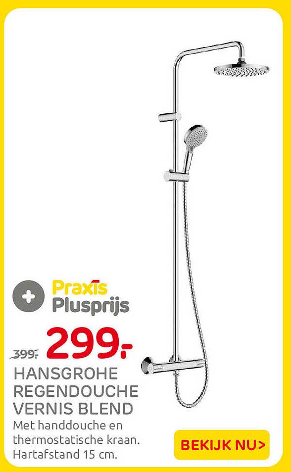 HANSGHROHE REGENDOUCHE VERNIS BLEND
