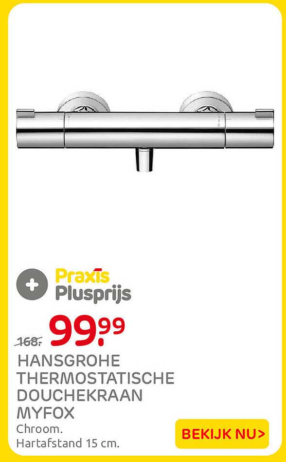 HANSGROHE THERMOSTATISCHE DOUCHEKRAAN MYFOX