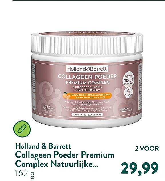 Holland & Barrett Collageen Poeder Premium Complex Natuurlijke...