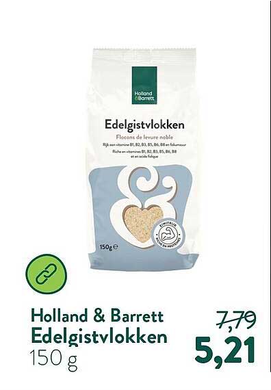 Holland & Barrett Edelgistvlokken 150 g