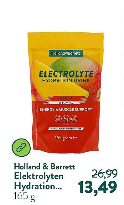 Holland & Barrett Elektrolyten Hydration...