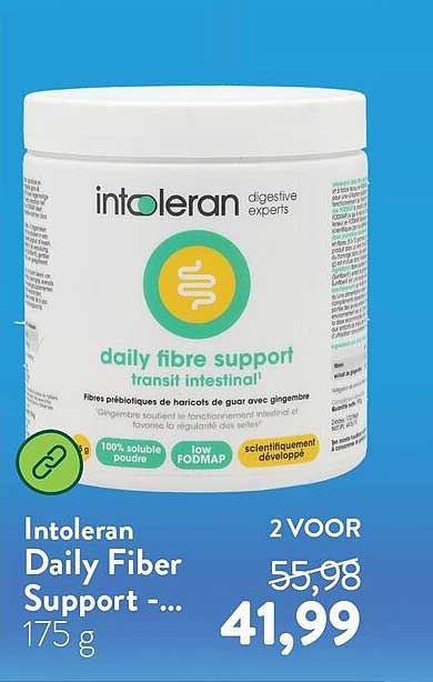 Intoleran Daily Fiber Support -... 2 VOOR